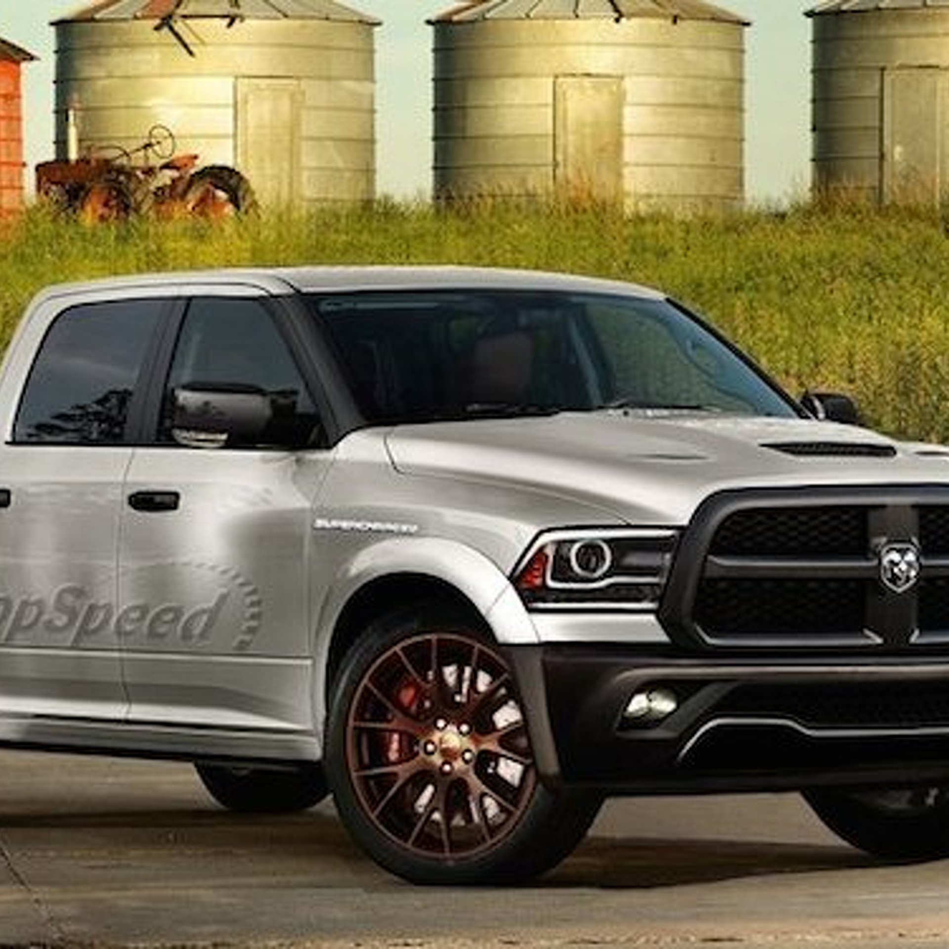 Ram Hellcat Concept Looks Wonderfully Insane