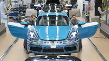 Porsche 718 Cayman production