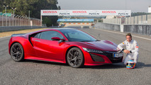 2017 Acura NSX with Fernando Alonso
