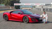 2017 Acura NSX with Fernando Alonso