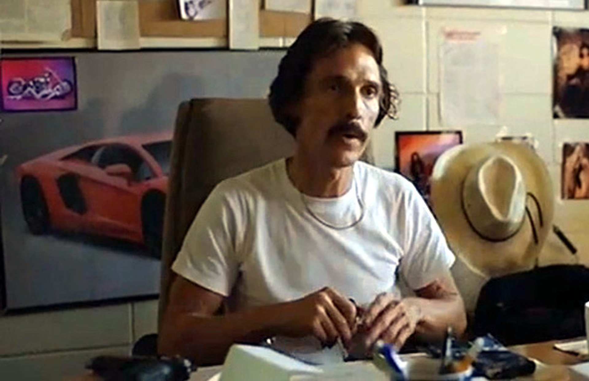 A Time-Traveling Lamborghini in 'Dallas Buyers Club'?