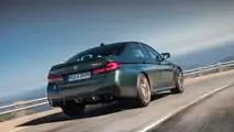 2022 BMW M5 CS Rear View