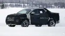 2021 Hyundai Santa Cruz Yeni Casus Fotoğraflar