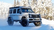 Mercedes Classe G 4x4², le foto spia sulla neve