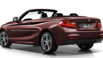 BMW 2-Series Cabrio render 28.10.2013