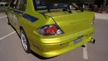 Paul Walker's Mitsubishi Evo from 2 Fast 2 Furious