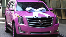 Pink 2015 Cadillac Escalade