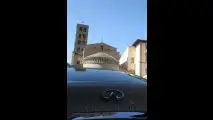 OmniAuto.it su Infiniti M35h al 3° Ecorally Press