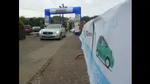 OmniAuto.it su Infiniti M35h al 3° Ecorally Press