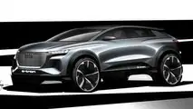 Bilder zum Audi Q4 e-tron teaser