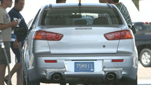 High-Performance Mitsubishi Lancer Spied