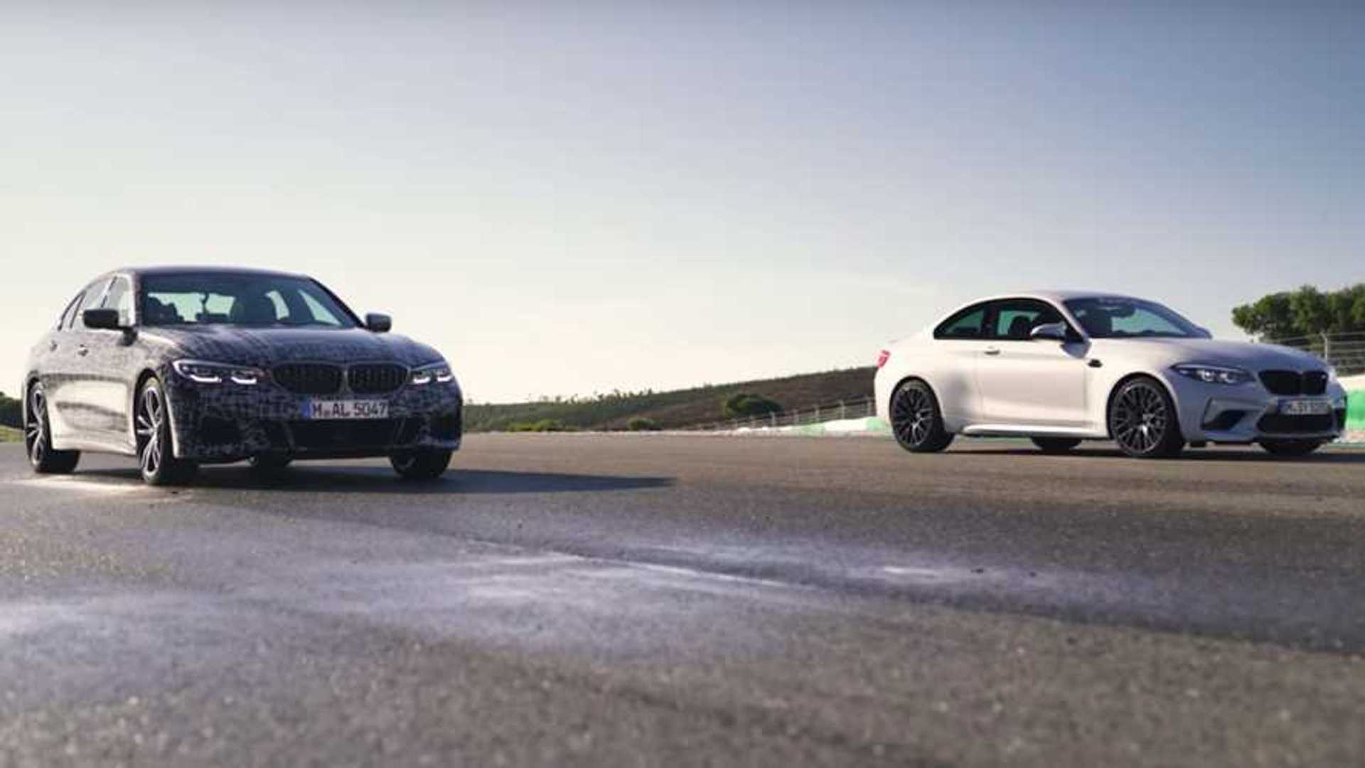 BMW M340i Vs M2 Competition Drag Race Ends In Photo Finish