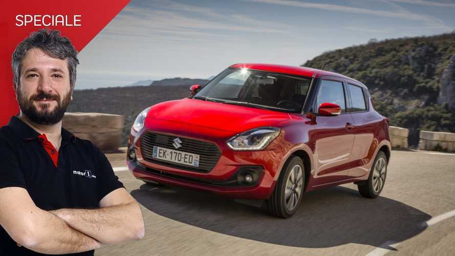 Suzuki Swift, l'ibrido leggero e furbo