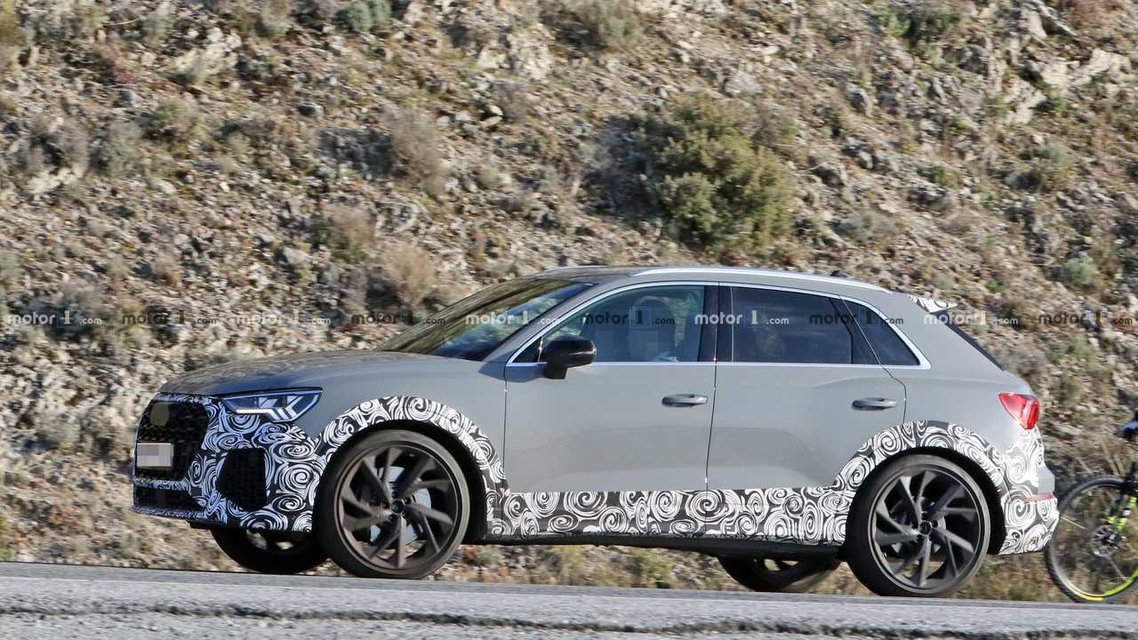 Audi RS Q3 2020 nuevas fotos espía