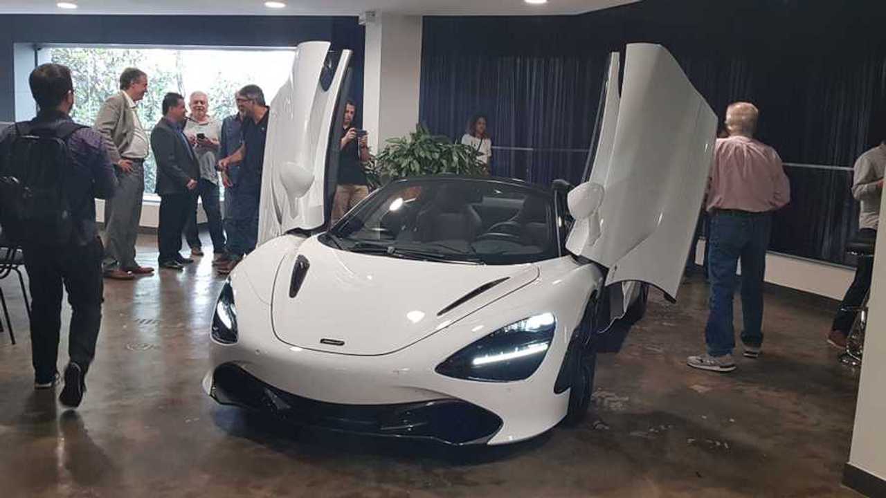 McLaren 600LT Spider e 720S Spider (Brasil)