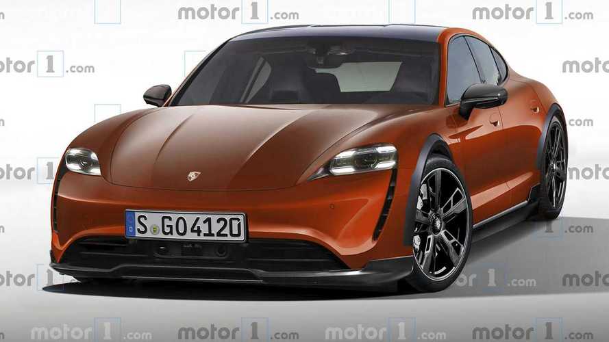 Porsche Taycan Cross Turismo wird im Rendering zum ultimativen Elektro-Kombi