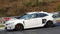Scatti di tipo Mule Spy per test di tipo Civic Honda R