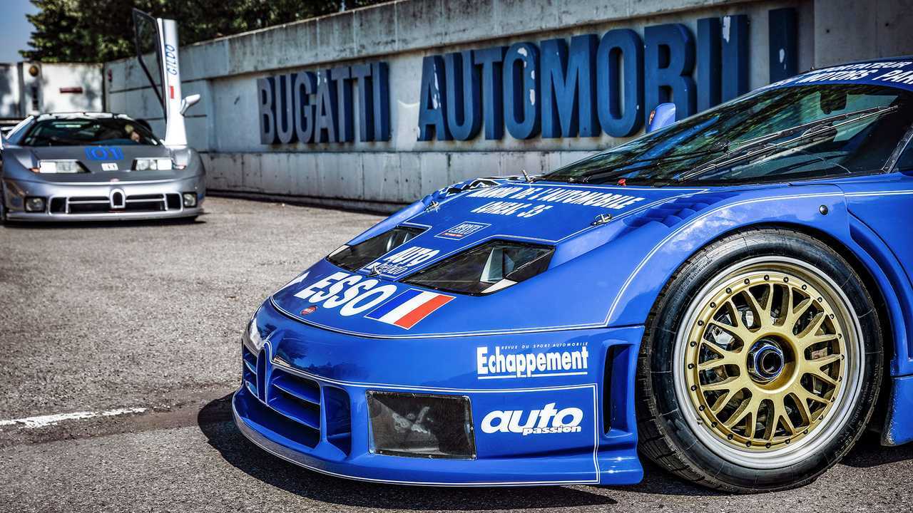 Bugatti EB110, la leggenda