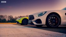 Aston Martin Vantage ile AMG GT S'in Drag Yarışı
