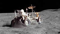 Lunar Roving Vehicle, the one and only car on the Moon