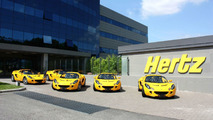 Lotus Elise rental car by Hertz