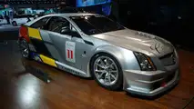 Cadillac CTS-V Racing Coupe live in Detroit 10.01.2011