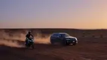 BMW X5 On Monza Desert Track