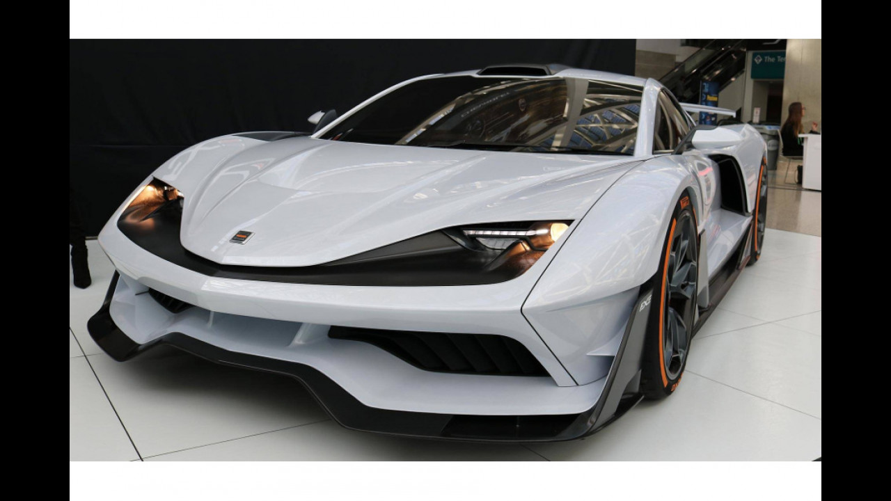 Aria FXE: Supersportler mit 1.165 PS