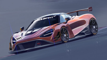 McLaren i primi disegni della nuova 720S GT3