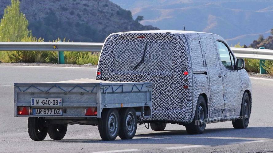 Peugeot Partner Spy Photo