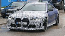 BMW M4 CSL Spy Photos