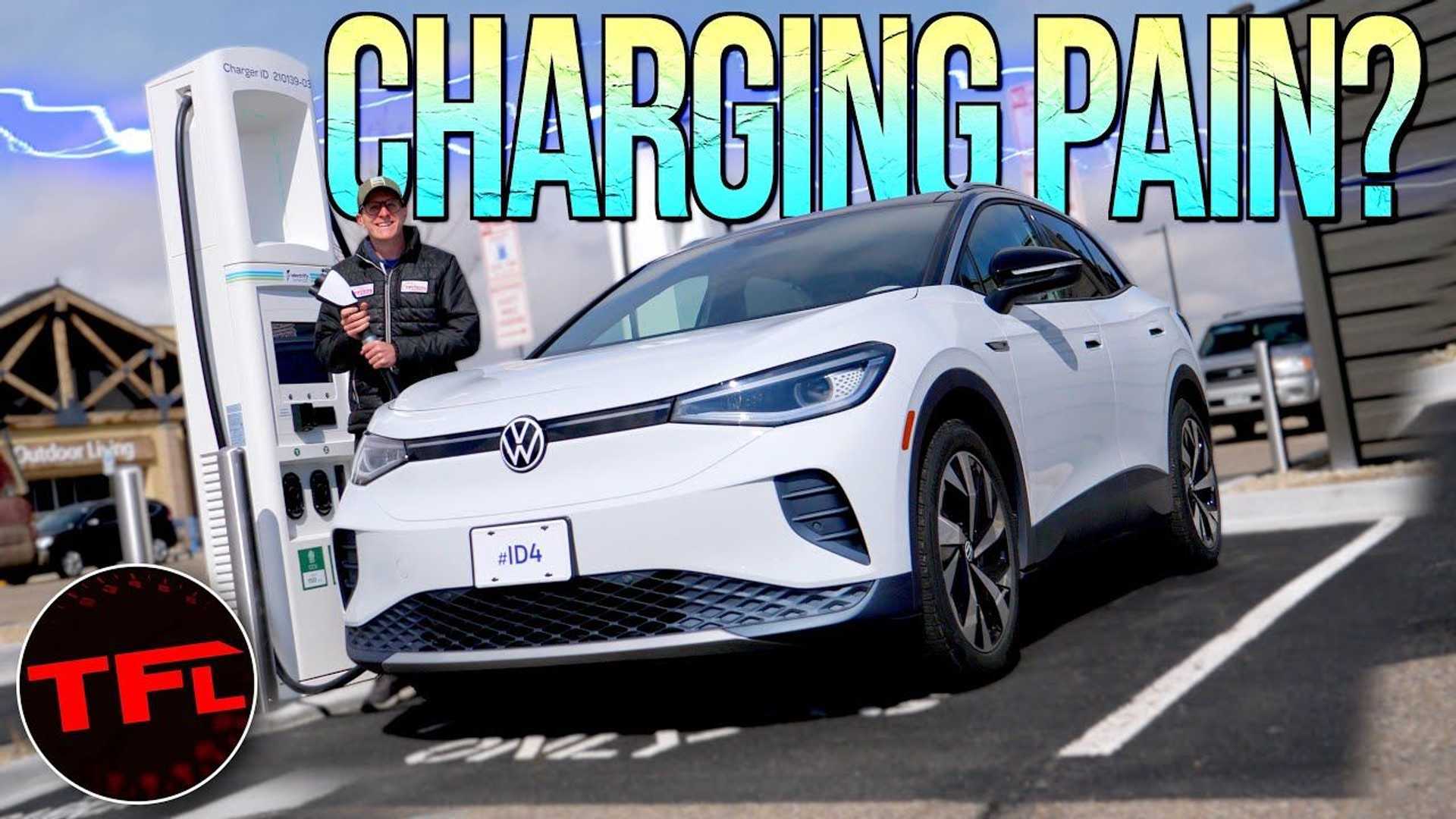 The Fast Lane Uses A VW ID.4 To Test Different Types Of Charging Stations
