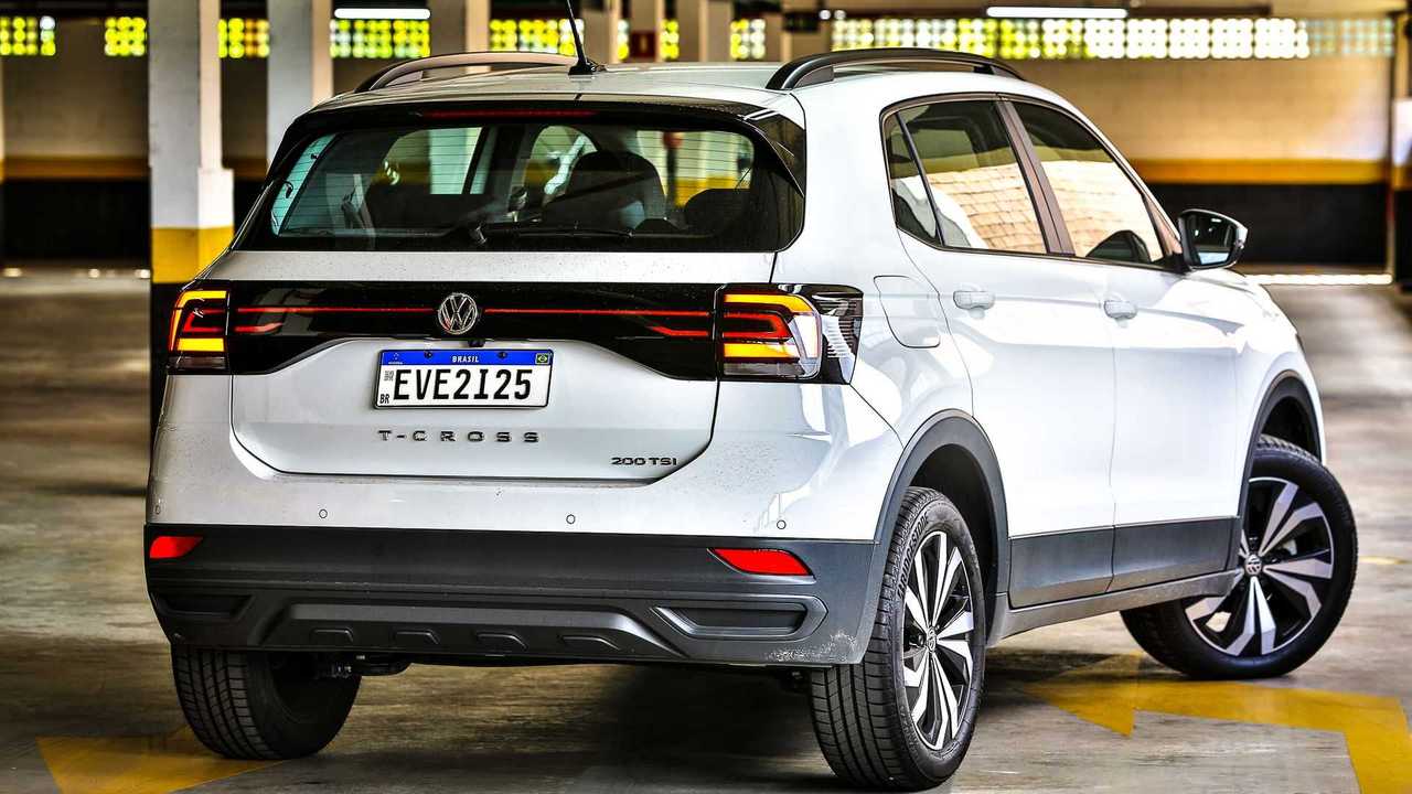 Volkswagen T-Cross 200 TSI 2021 - traseira