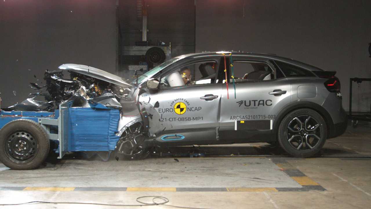 Citroën C4 ed e-C4, i Crash test Euro NCAP