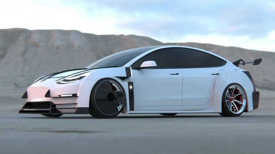 Tesla Model 3, il tuning estremo