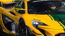 Bruno Senna testing the McLaren P1 GTR