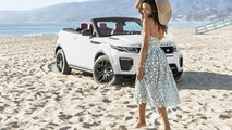 Naomie Harris and Range Rover Evoque Convertible