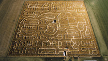 Ford F-150 inspired corn maze