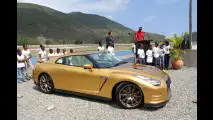 Nissan GT-R color oro per Usain Bolt