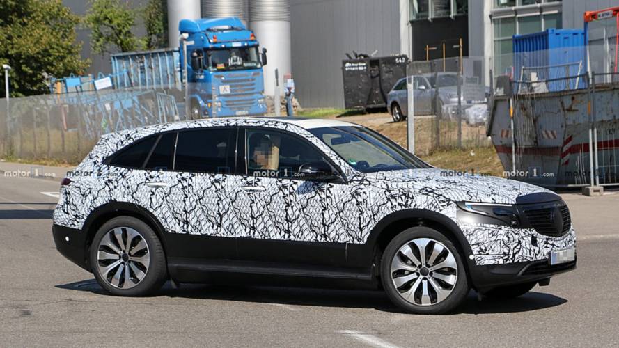 Fotos espía Mercedes EQ C 2018