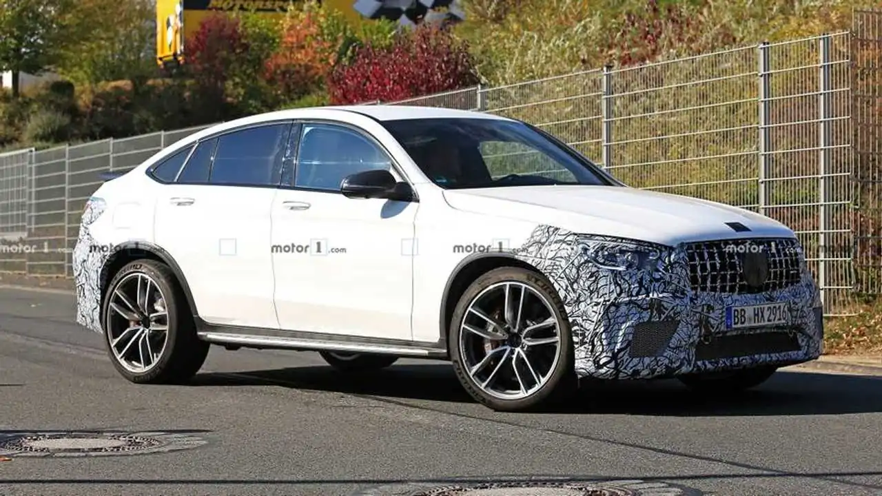 Mercedes Amg Glc 63 Facelift 19 Mysterioser Erlkonig