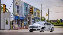 Domino's Pizza Autonomous Ford Fusion