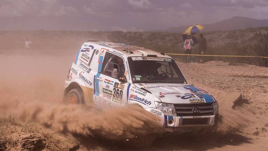 Cristina Gutiérrez Dakar 2018 Mitsubishi