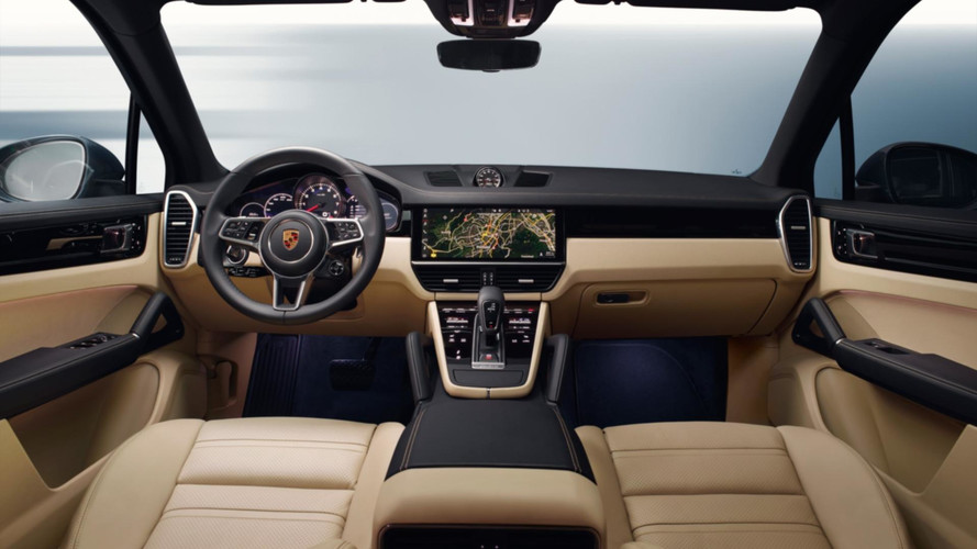 2018 Porsche Cayenne leaked official image