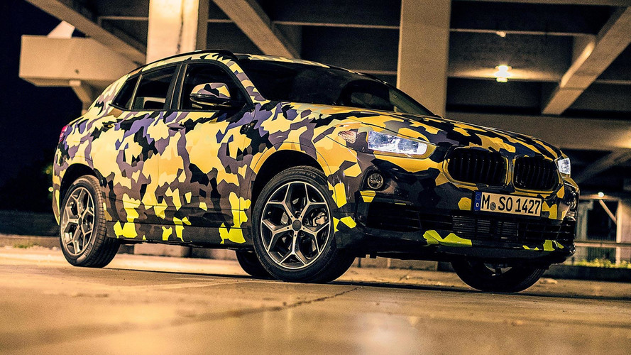 BMW X2 Digital Camouflage