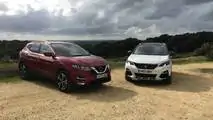 Nissan Qashqai vs Peugeot 3008 SUV