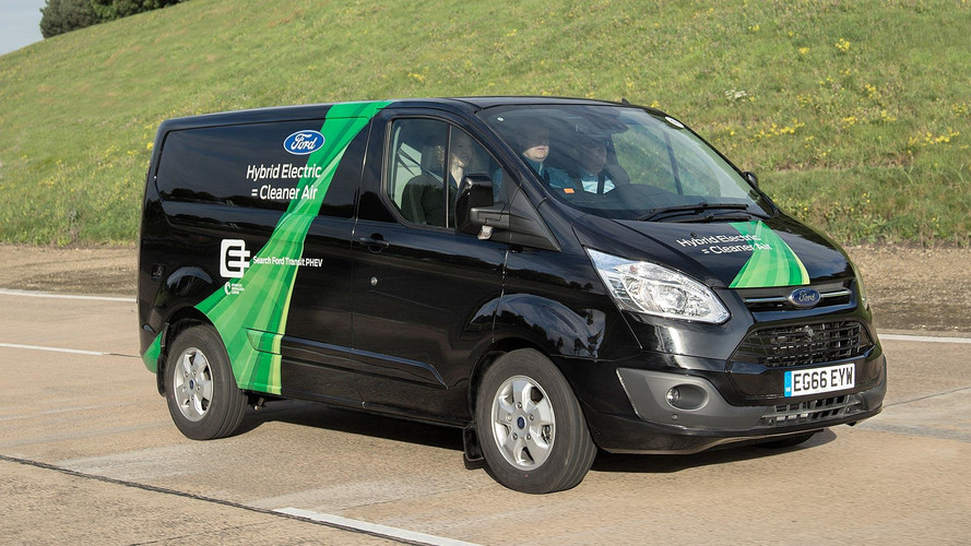 Ford Transit Plug In Hybrid Brings Greener Deliveries To London