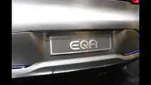 Mercedes-Benz EQ A Concept live in Frankfurt