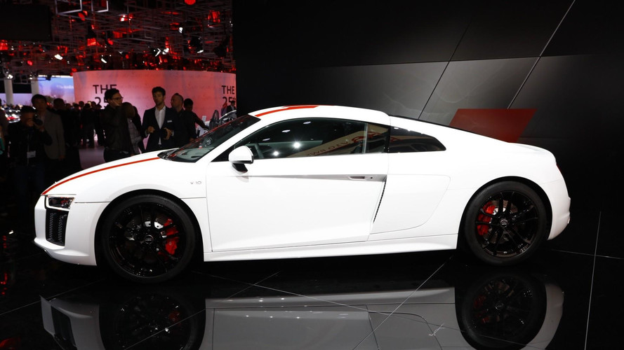 Audi R8 V10 RWS live in Frankfurt