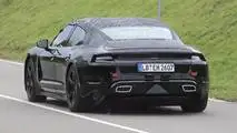 2020 Porsche Mission E spy photo